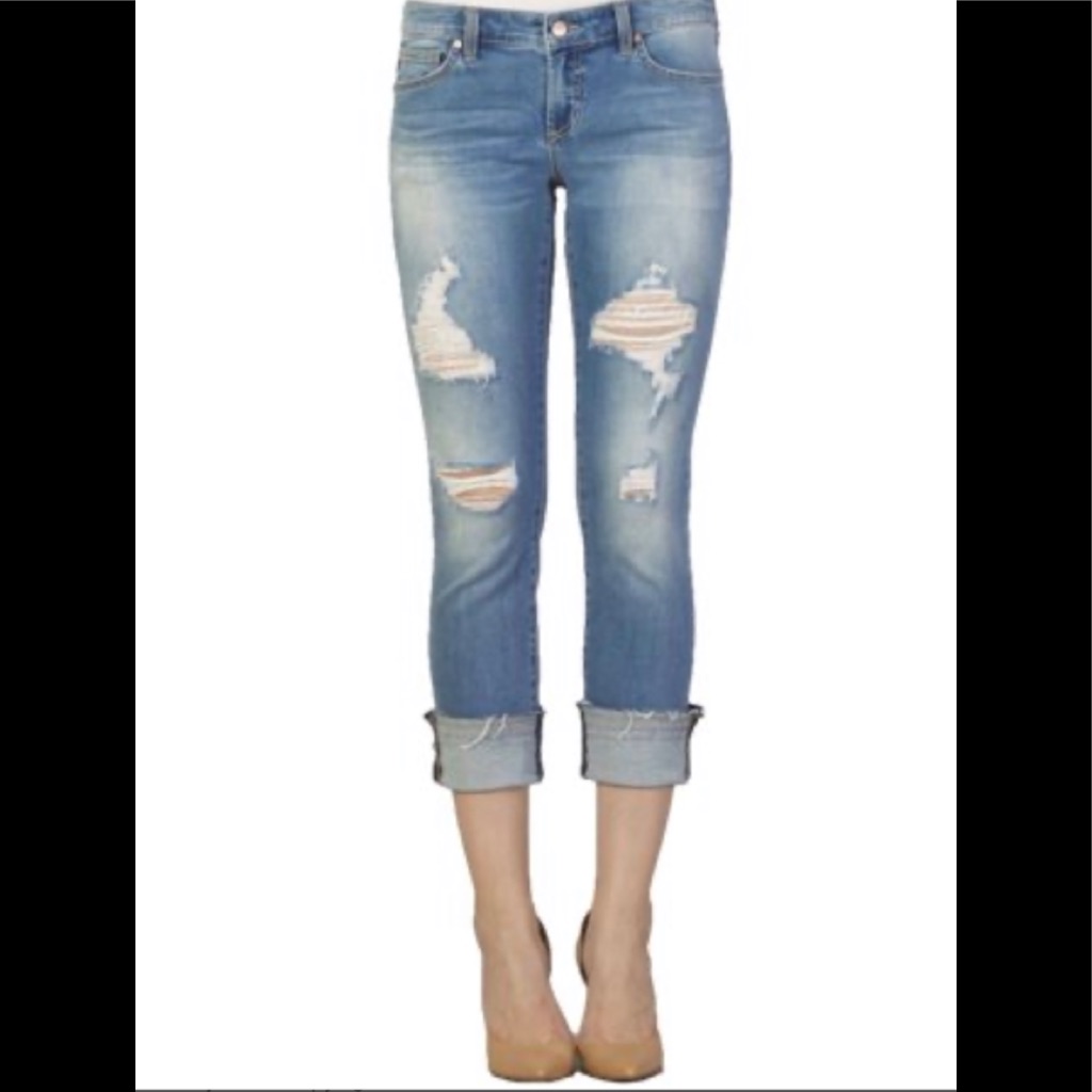 Dear John Cropped Straight Jeans Brand New Dear John Cropped Straight Jeans Brand New